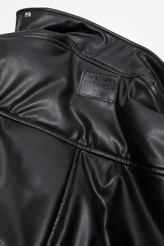 Women Bomber Jacket Black Acne Studios Outerwear