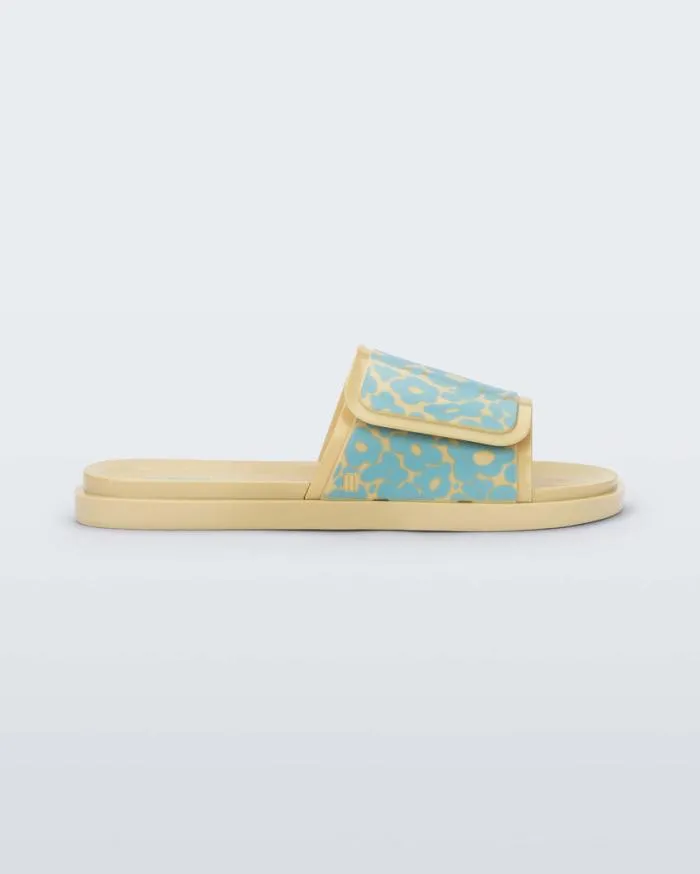 Women Brave Slide Yellowblue Melissa Slides