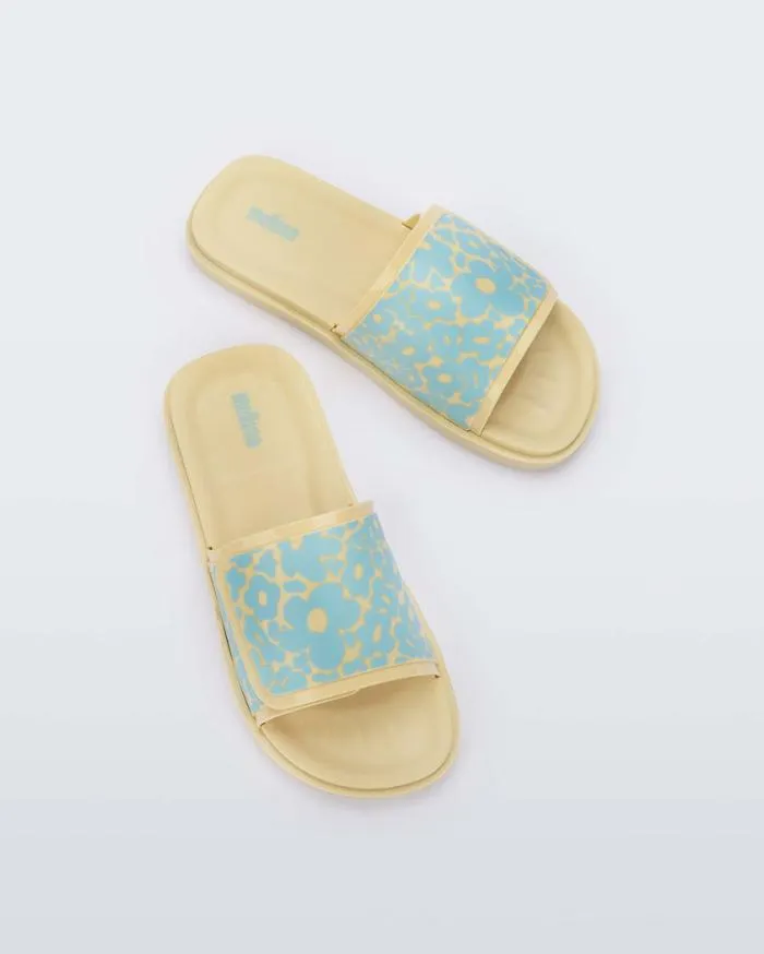 Women Brave Slide Yellowblue Melissa Slides