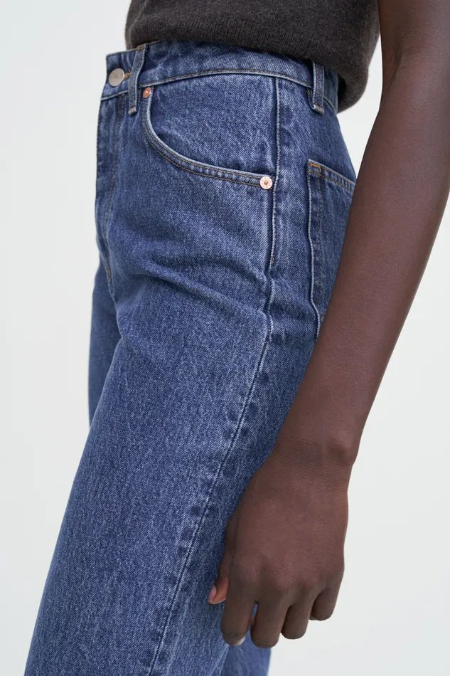 Women Briony Jeans Washed Mid Blue Jeans filippak