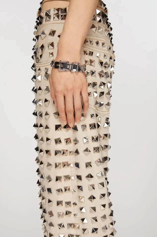 Women Buckle Chain Bracelet Silver Acne Studios Jewellery
