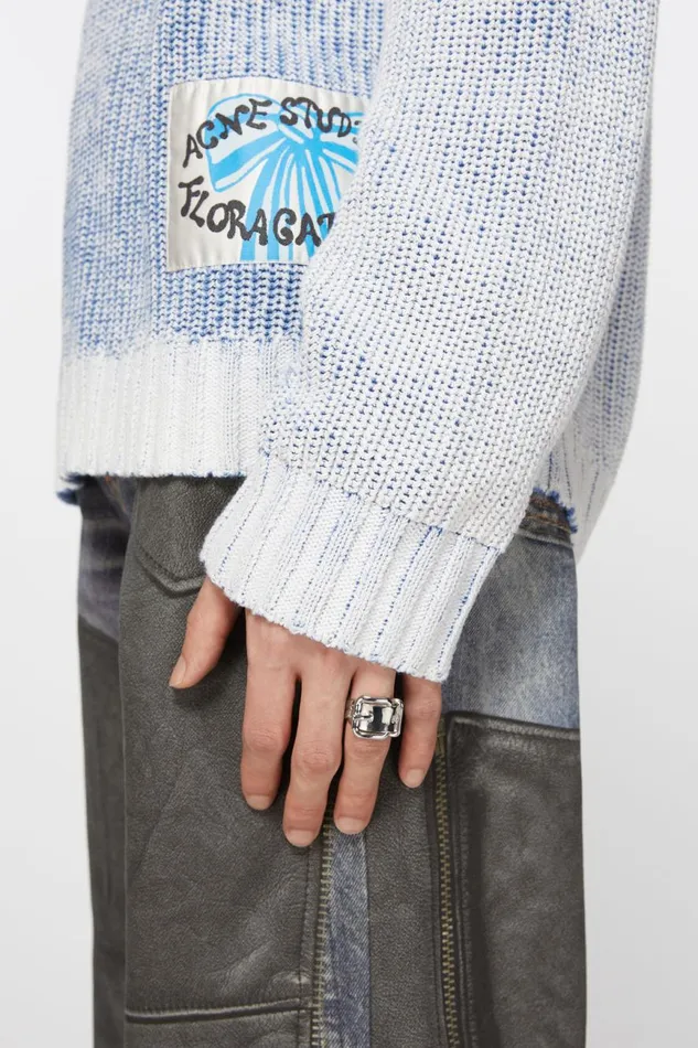 Women Buckle Ring Silver Acne Studios Jewellery