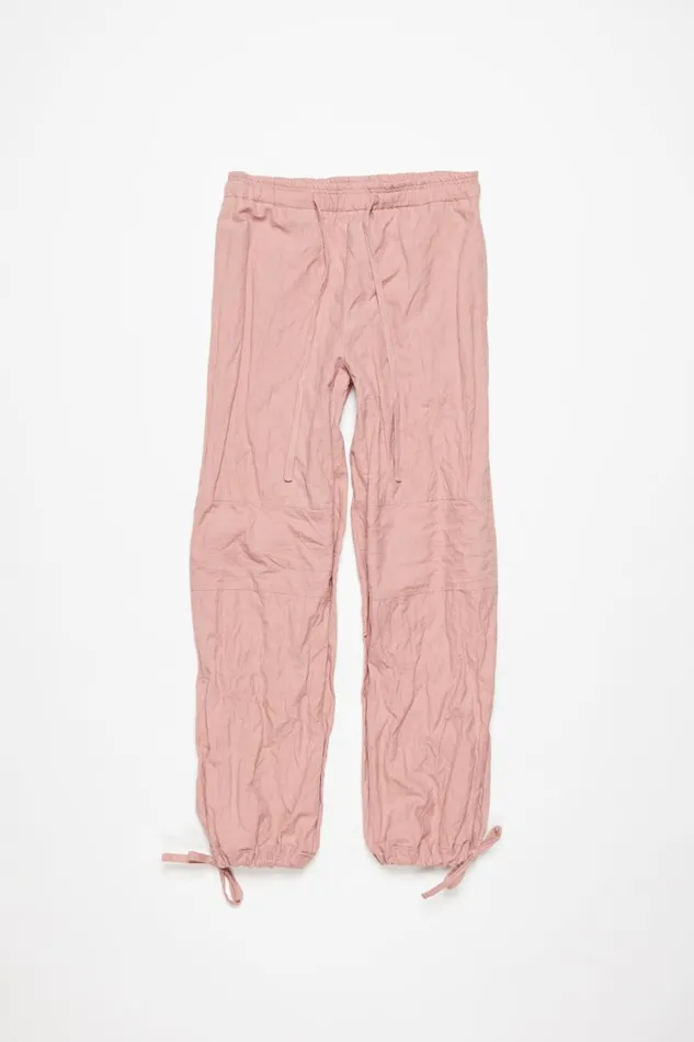 Women Casual Trousers Old Pink Acne Studios Trousers