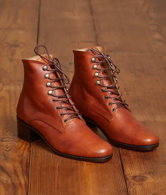 Women Christy Dawn The Dawn Boot Walnut Leather Footwear