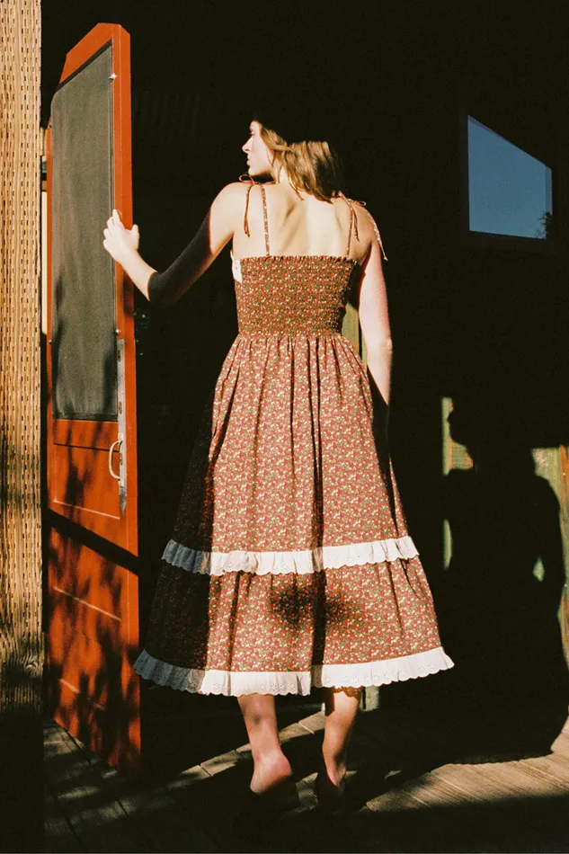 Women Christy Dawn The Emma Dress Evergreen Apple Harvest Dresses