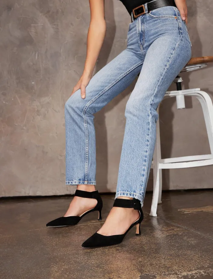 Women Ciann Low Heel 8211 Black Pelle Moda Low Heels
