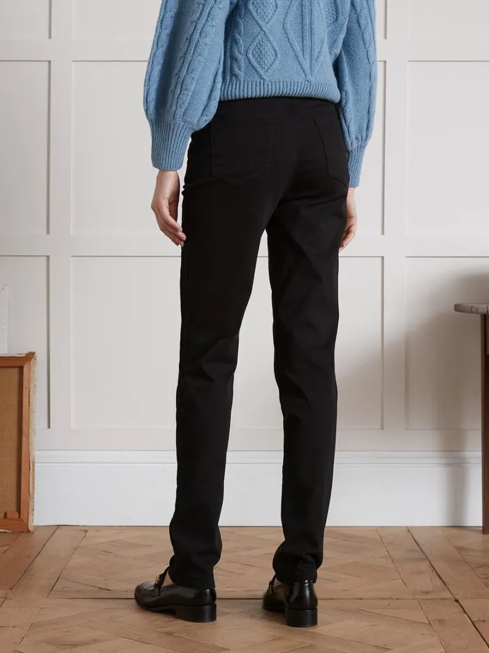 Women Clothing Cyrillus Aude SlimFit Jeans Noir