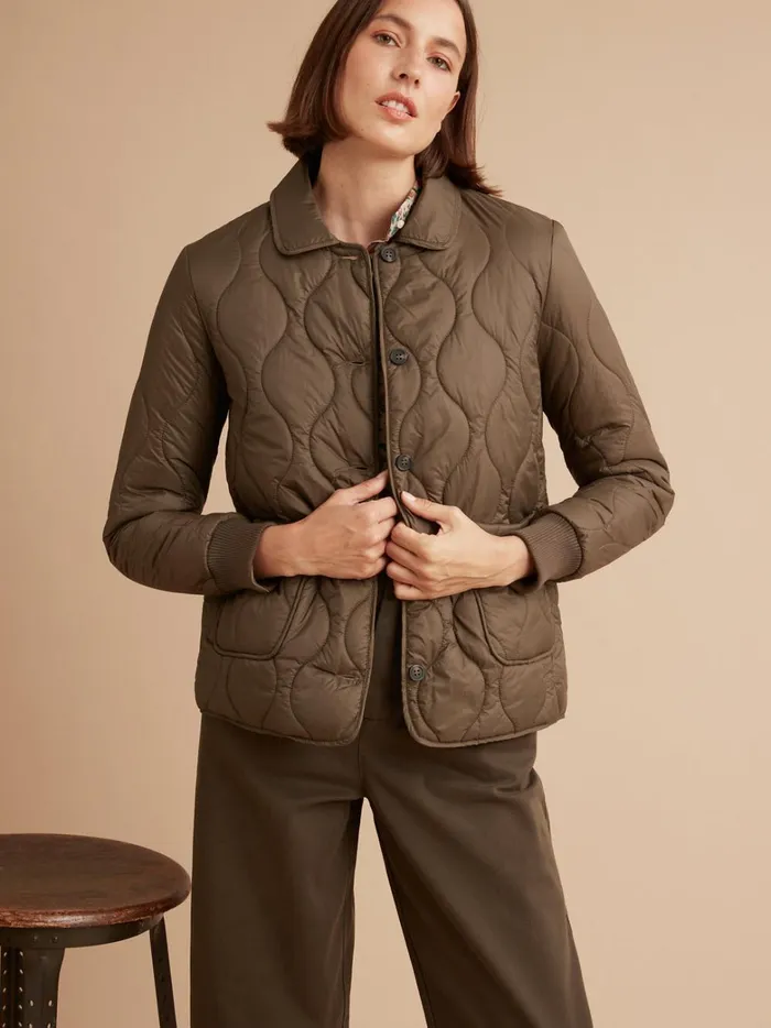 Women Clothing Cyrillus Quilted Jacket
