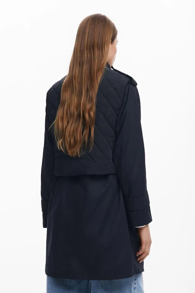 Women Coats And Jackets Desigual 2in1 Parka