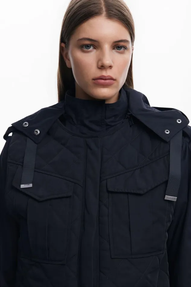 Women Coats And Jackets Desigual 2in1 Parka