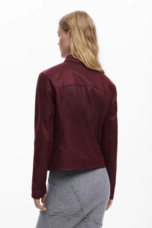 Women Coats And Jackets Desigual Biker Jacket