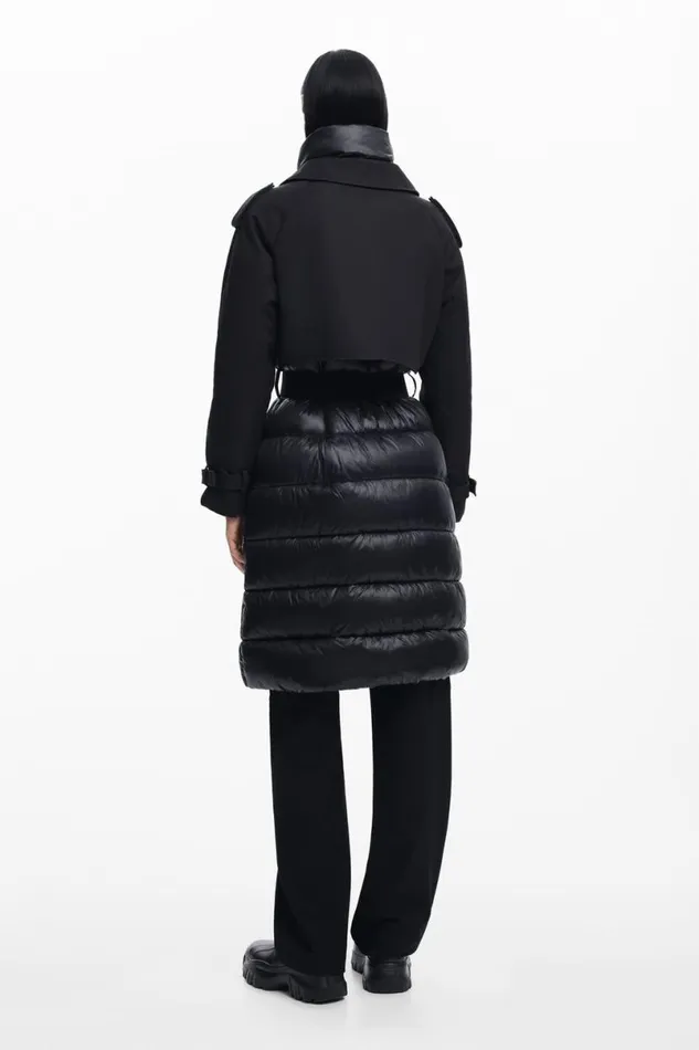 Women Coats And Jackets Desigual Combined Padded Coat