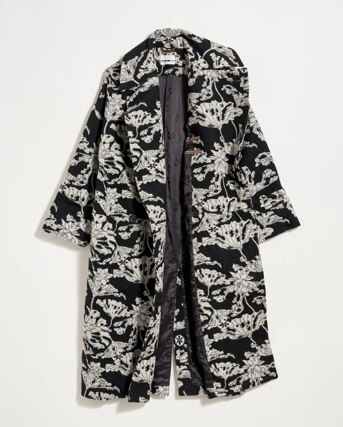 Women Cocoon Coat Custom Blackwhite Billy Reid Jackets and Outerwear