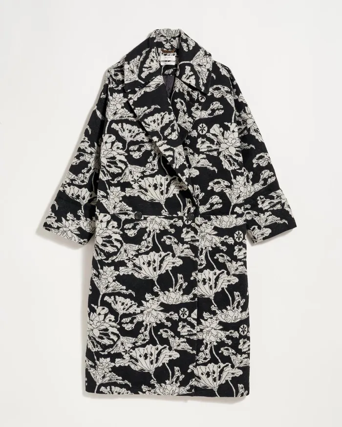 Women Cocoon Coat Custom Blackwhite Billy Reid Jackets and Outerwear