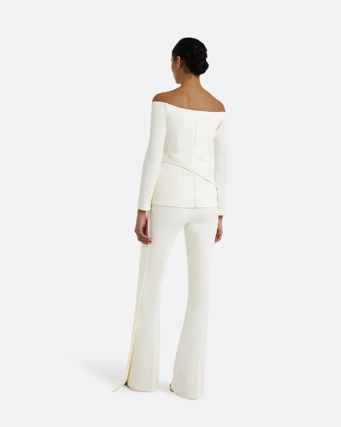 Women Colette Ivory Top Ivory Tops Safiyaa