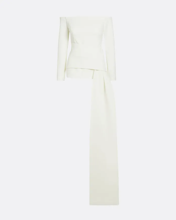 Women Colette Ivory Top Ivory Tops Safiyaa