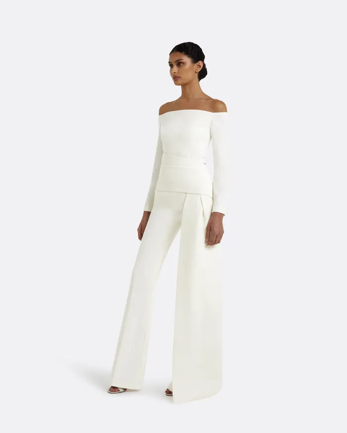 Women Colette Ivory Top Ivory Tops Safiyaa