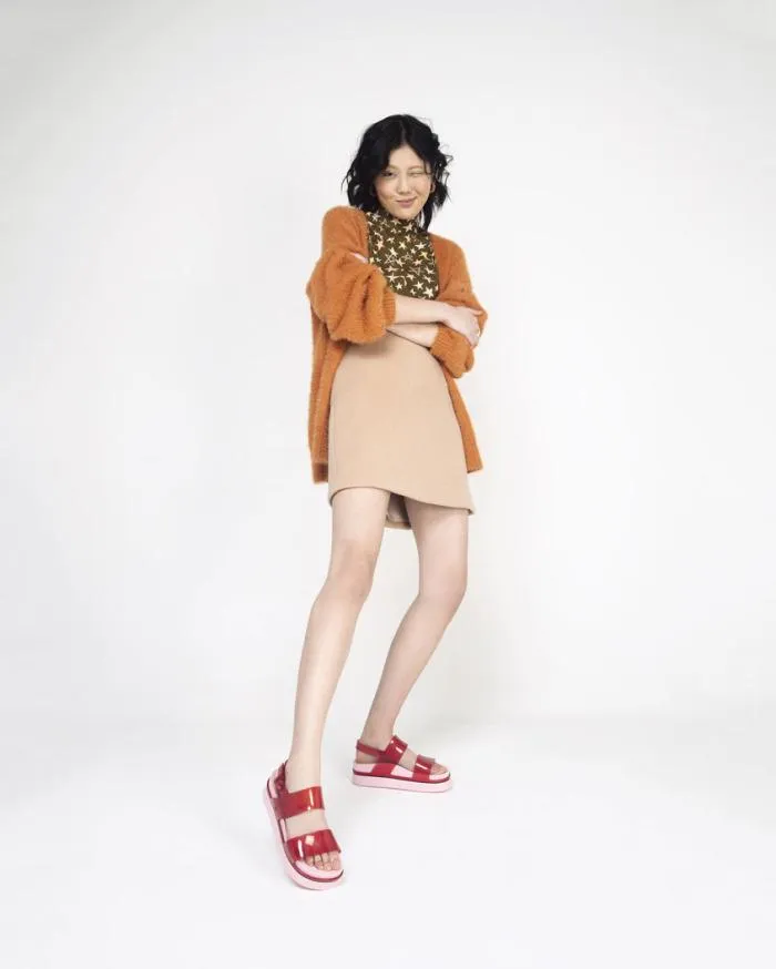 Women Cosmic Redpink Melissa Platforms