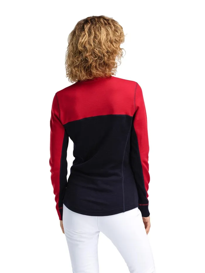 Women Dale Of Norway Halfzip Moritz Superfine Sweater 8211 Superfine Merino