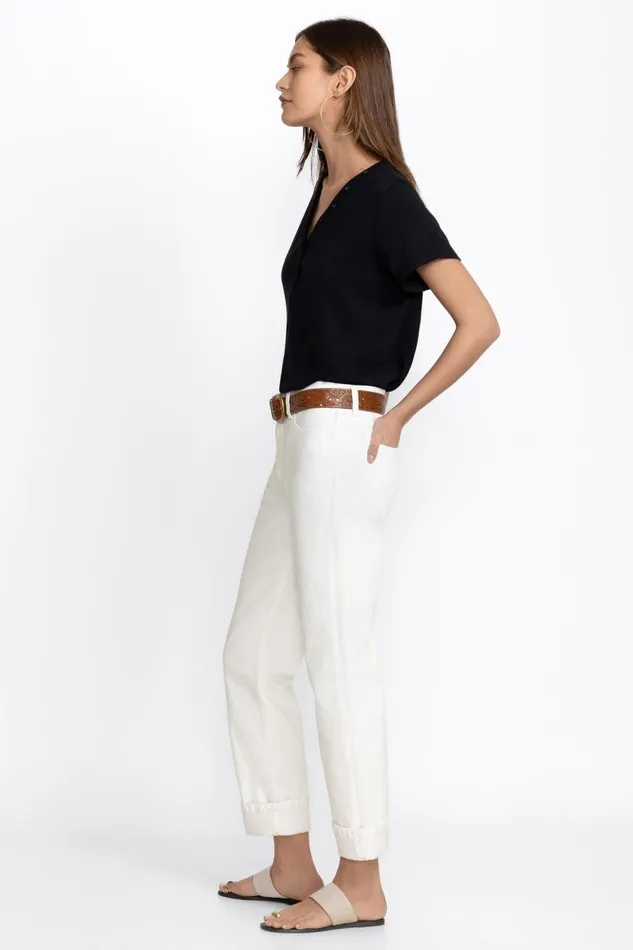 Women Denim Johnny Was BARCELONA BOYFRIEND Blanc Women Denim Johnny Was BARCELONA BOYFRIEND Blanc