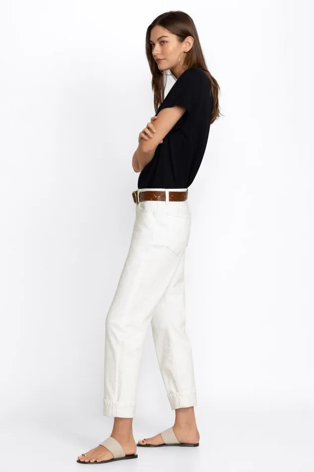 Women Denim Johnny Was BARCELONA BOYFRIEND Blanc Women Denim Johnny Was BARCELONA BOYFRIEND Blanc