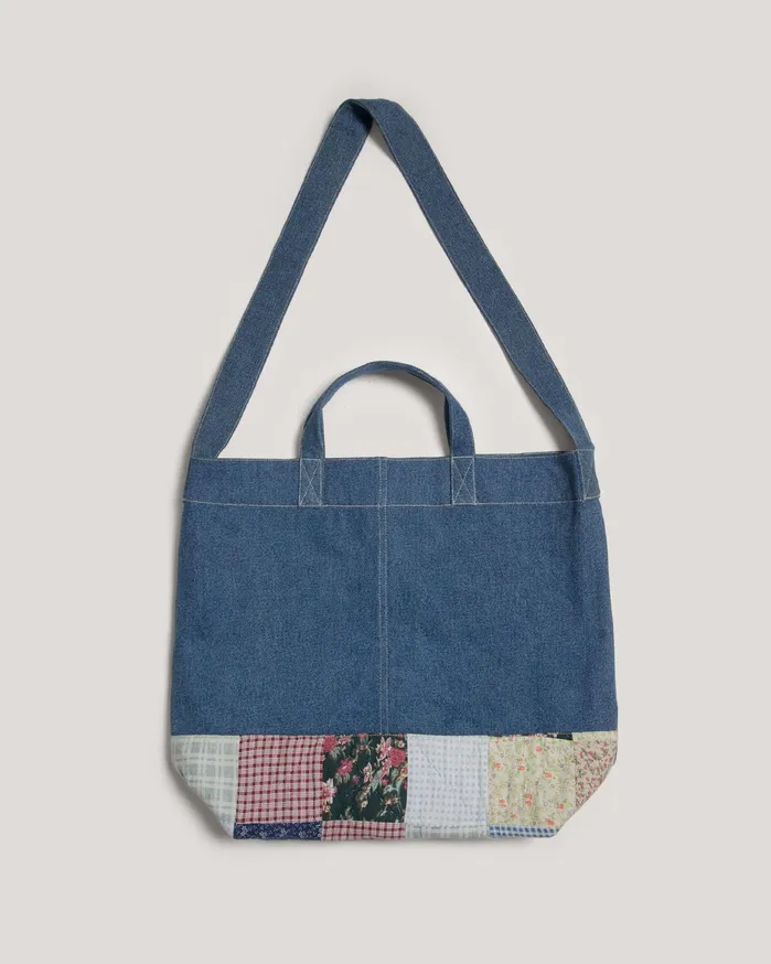 Women Denim Tote Bag Indigo YMC Beyond Retro