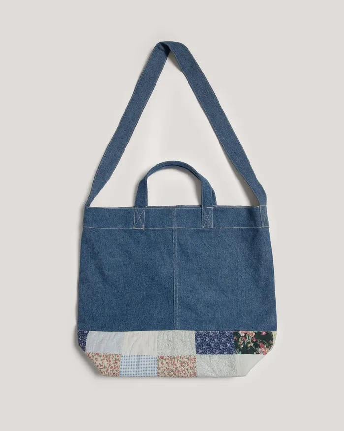 Women Denim Tote Bag Indigo YMC Beyond Retro