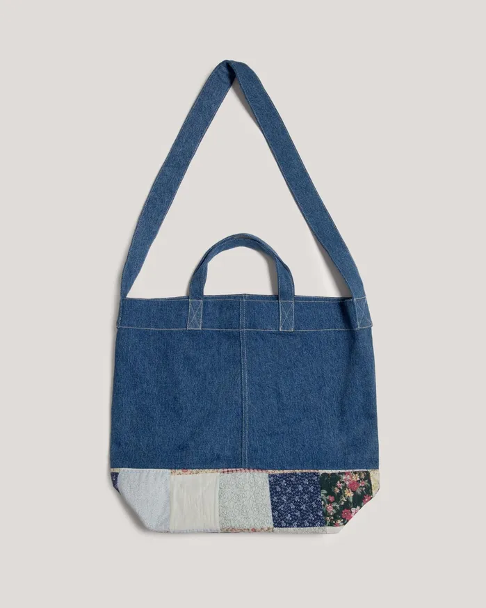 Women Denim Tote Bag Indigo YMC Beyond Retro