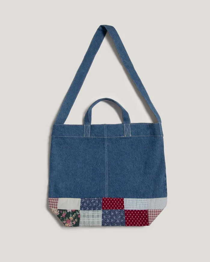 Women Denim Tote Bag Indigo YMC Beyond Retro