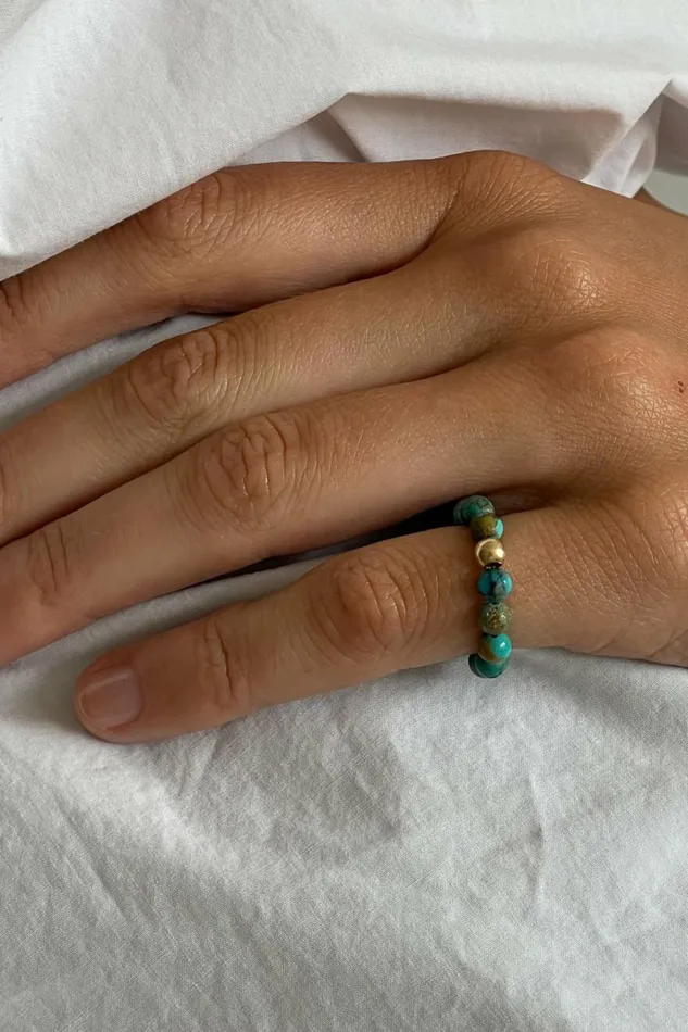 Women DONNI Jewelry The Turquoise Flexi Ring