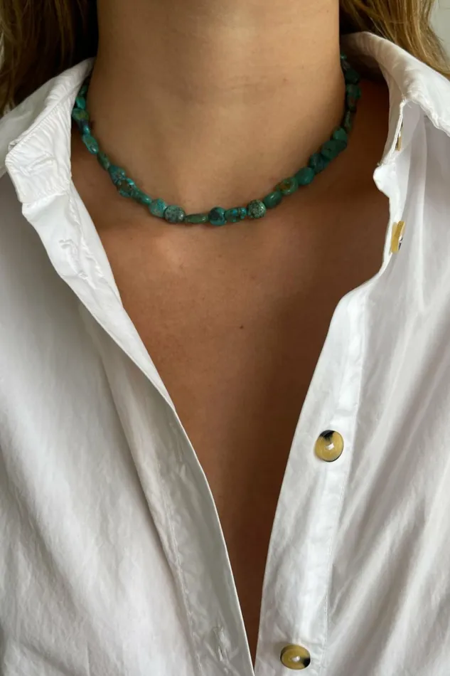 Women DONNI Jewelry The Turquoise Necklace