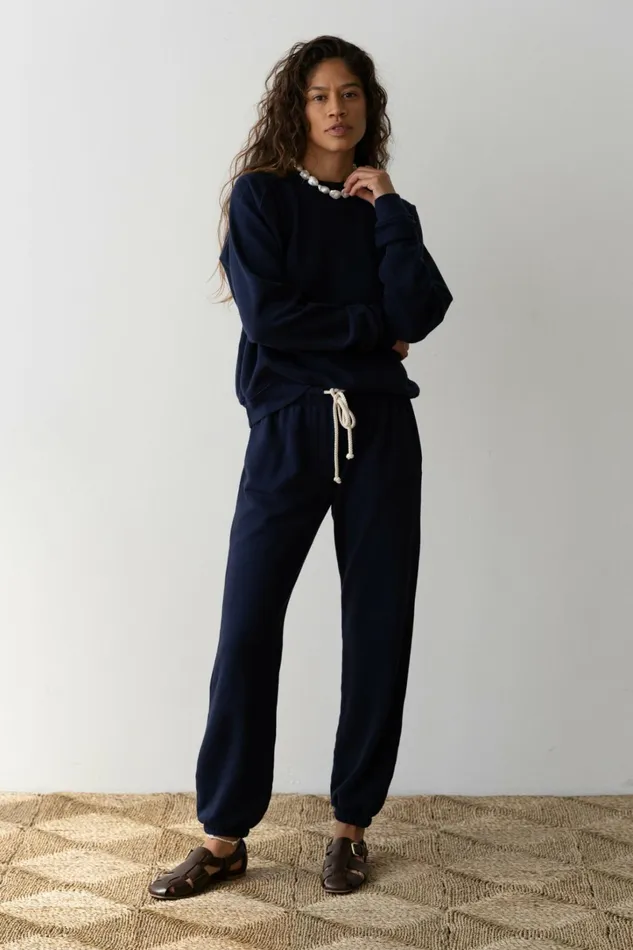 Women DONNI Tops The EcoTerry Crewneck