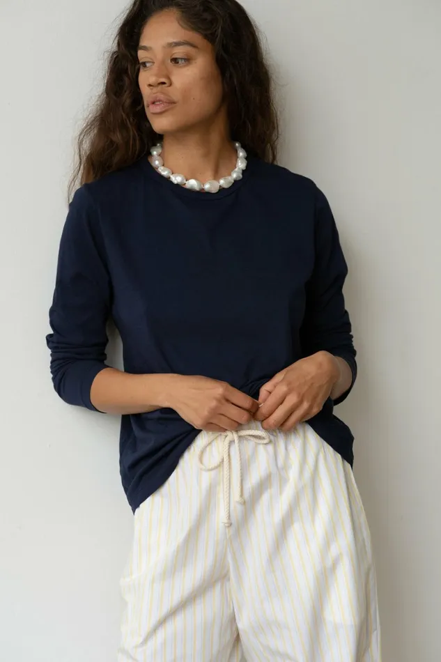 Women DONNI Tops The Jersey Long Sleeve Tee