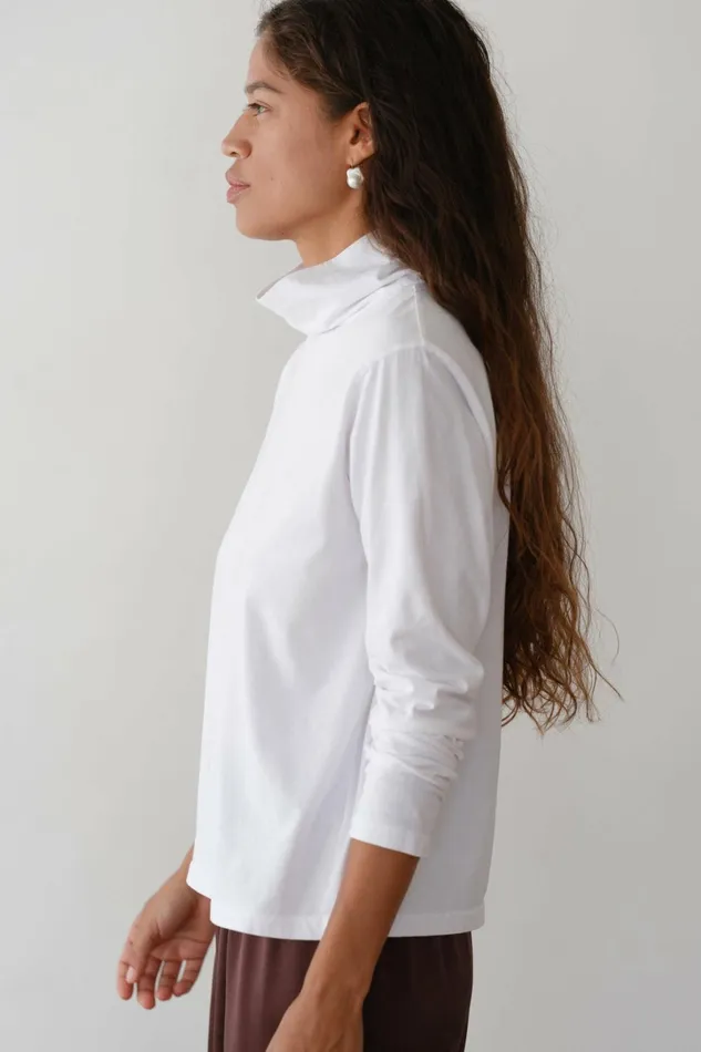 Women DONNI Tops The Jersey Turtleneck