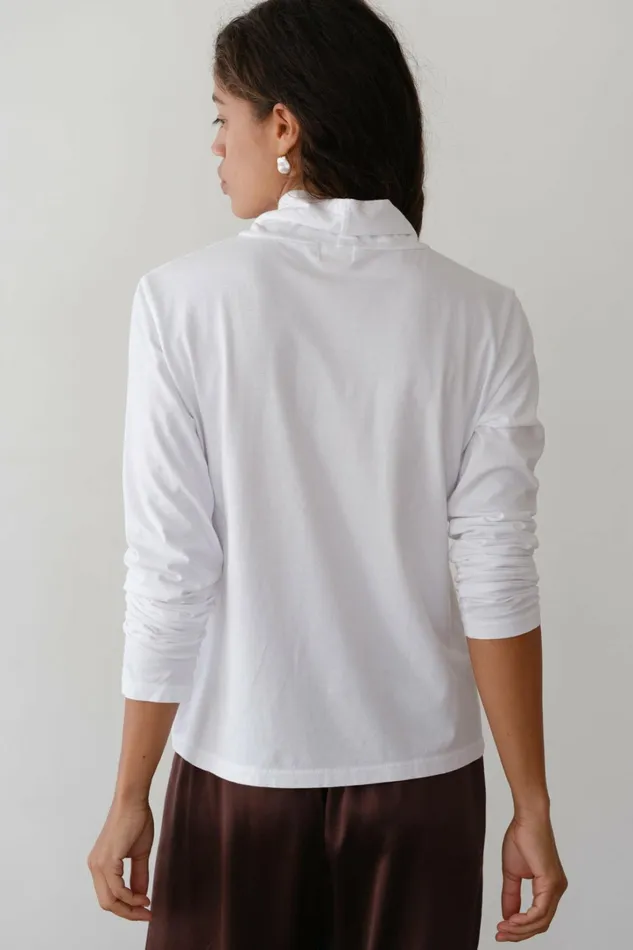 Women DONNI Tops The Jersey Turtleneck