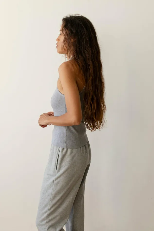 Women DONNI Tops The Rib Tank