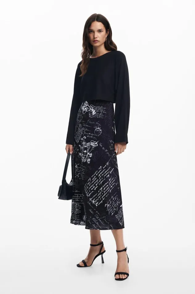 Women Dresses And Jumpsuits Desigual Combined Midi Dress