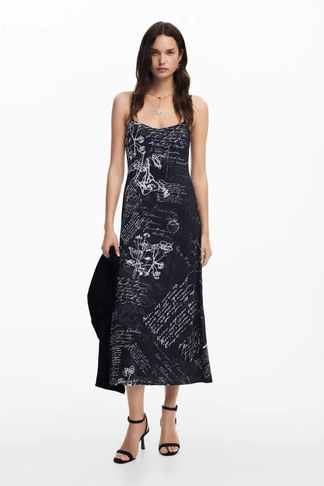 Women Dresses And Jumpsuits Desigual Combined Midi Dress