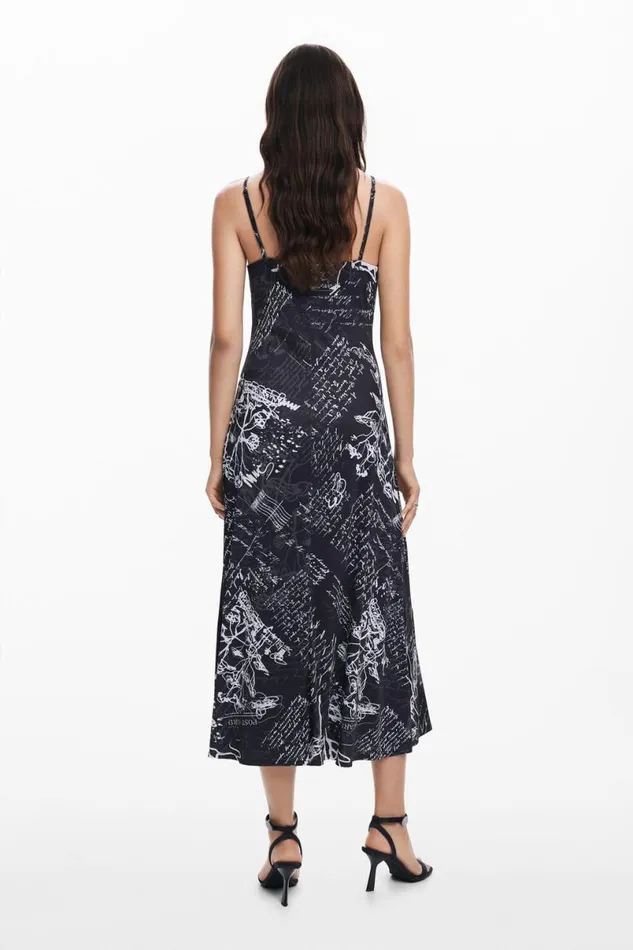 Women Dresses And Jumpsuits Desigual Combined Midi Dress