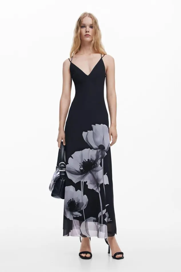 Women Dresses And Jumpsuits Desigual Long Poppy Dress