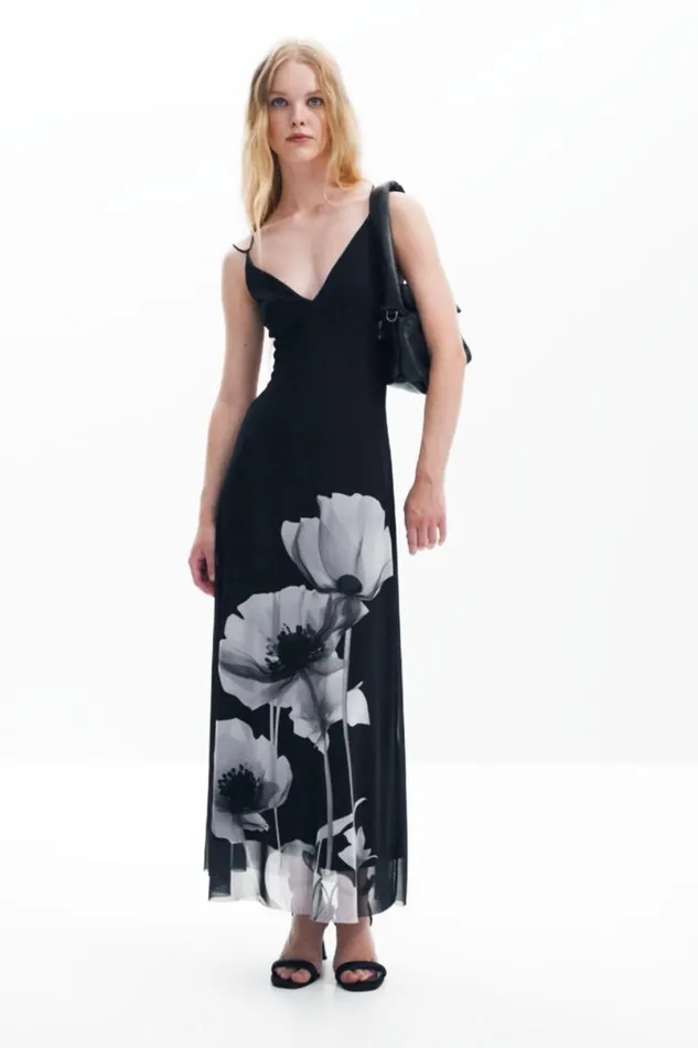 Women Dresses And Jumpsuits Desigual Long Poppy Dress
