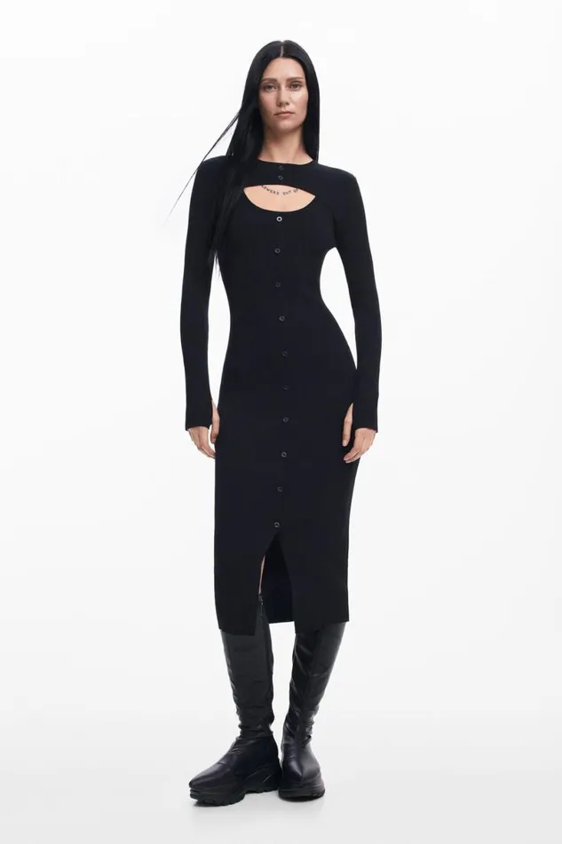 Women Dresses And Jumpsuits Desigual Maitrepierre Cutout Dress