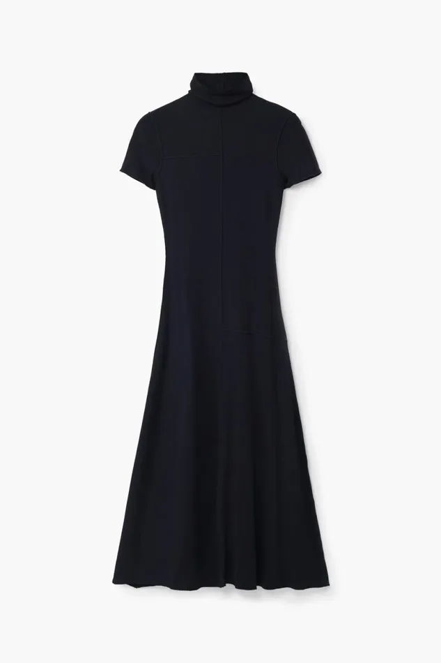 Women Dresses And Jumpsuits Desigual Midi Dress With High Neck