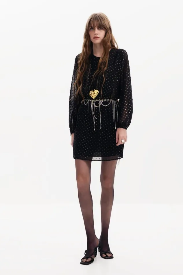 Women Dresses And Jumpsuits Desigual Polka Dot Short Dress