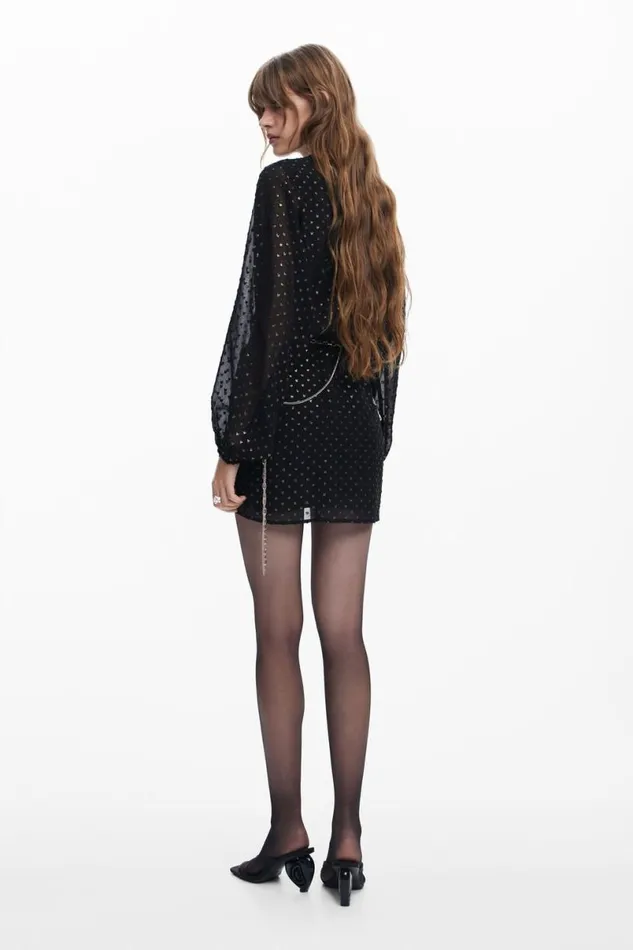 Women Dresses And Jumpsuits Desigual Polka Dot Short Dress