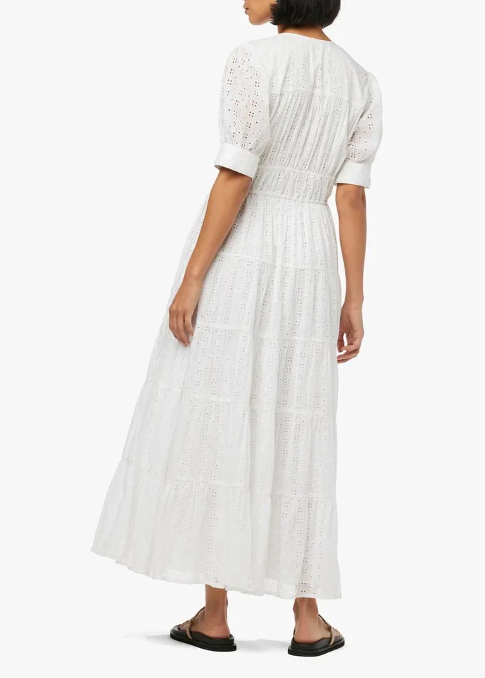Women Dresses Jumpsuits Joe039s Jeans THE ILLANA BRODERIE DRESS Optic White