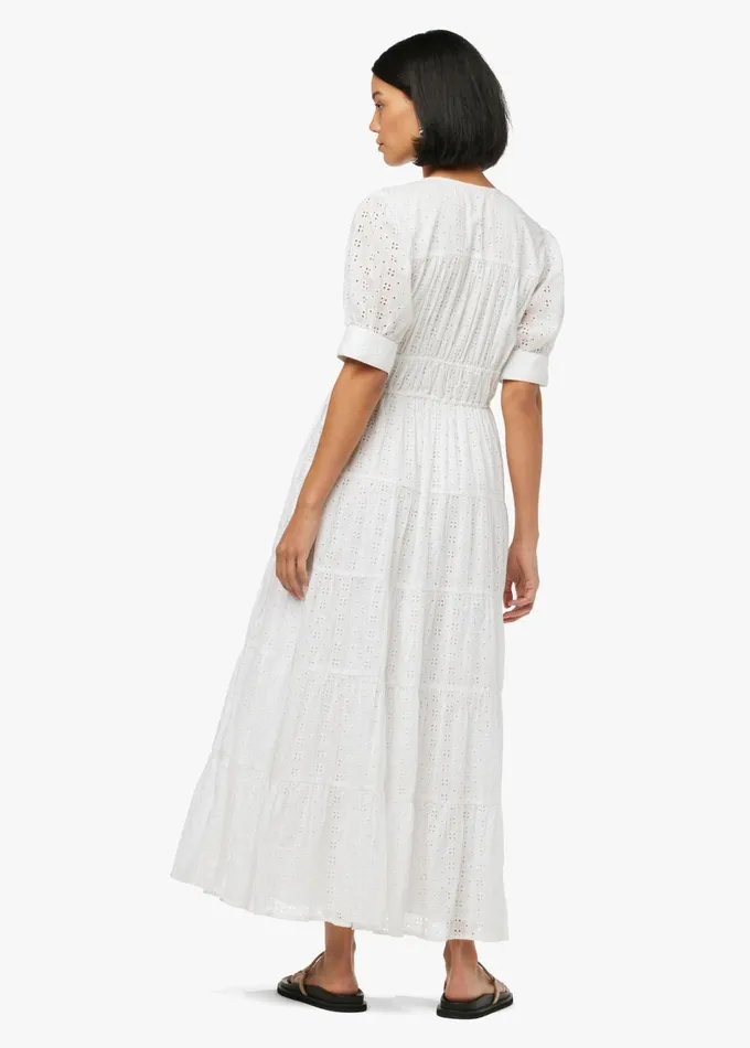 Women Dresses Jumpsuits Joe039s Jeans THE ILLANA BRODERIE DRESS Optic White