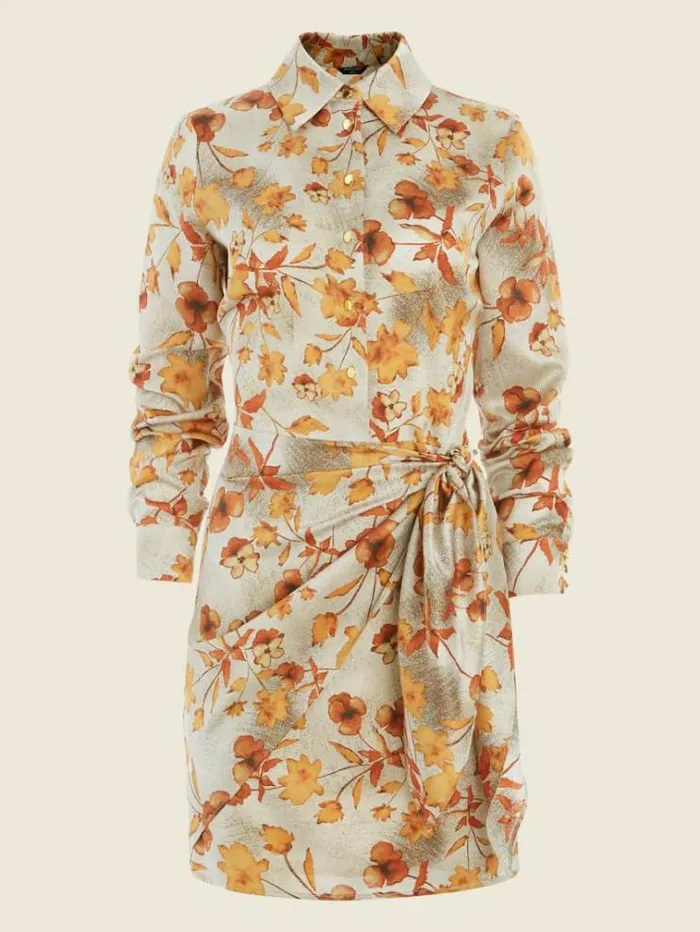 Women Dresses Marciano Autumn Dusk Dress Autumn Dusk Print