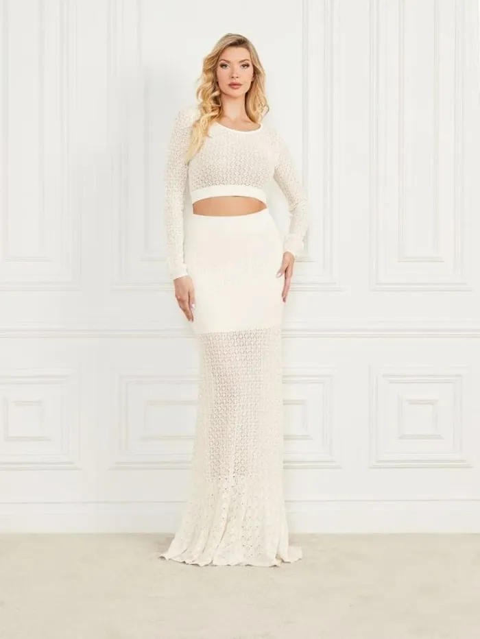 Women Dresses Marciano Flor TwoPiece Set Pale Pearl