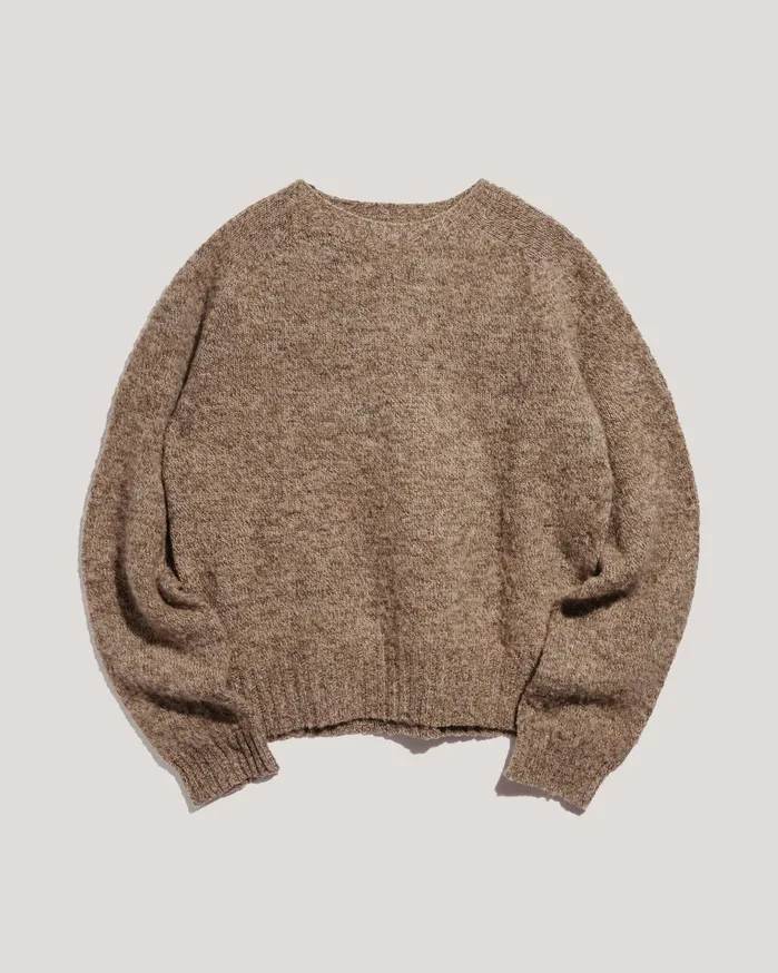 Women Earth Jets Jumper Natural YMC Knitwear